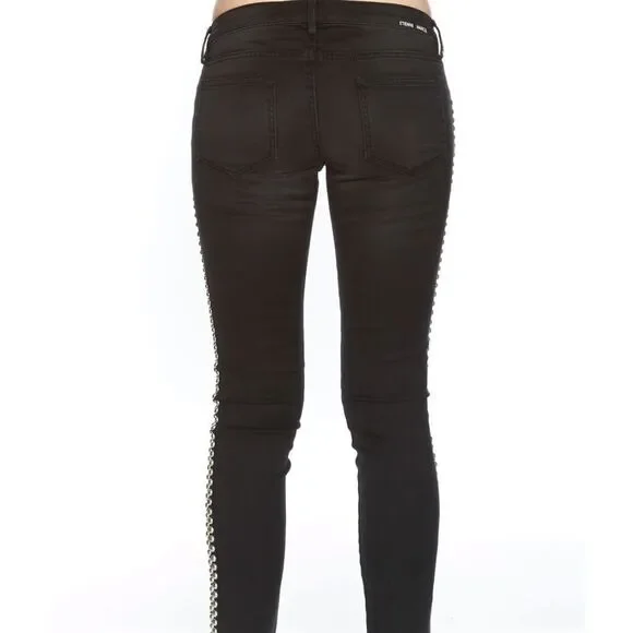 NWT Free People Etienne Marcel Studded Skinny Jeans Size 26 #092 Skinny